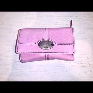 Fossil Wallet- Lavender, Medium Sized
